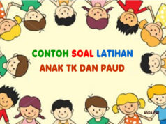 contoh soal latihan anak tk dan paud