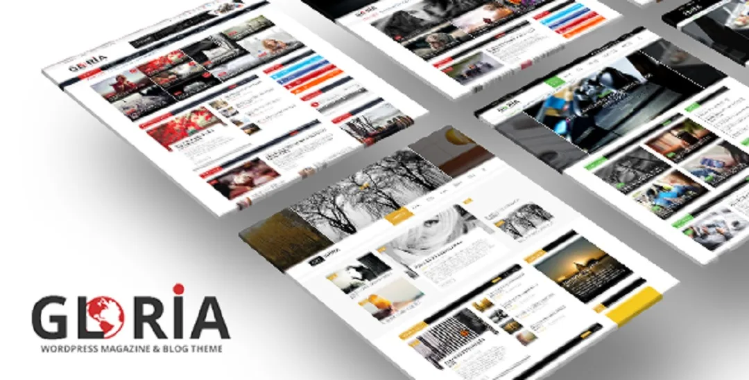 Tema Website Gloria v1.7.3 Multi Concept Blog WordPress Kode (GLWP022)