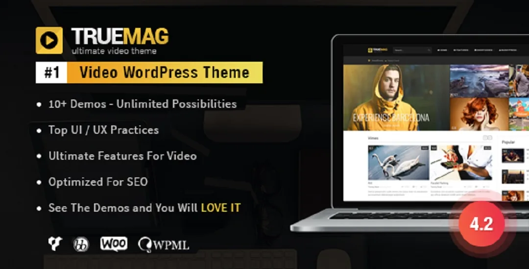 Tema Website True Mag v4.2.11.1 WordPress Kode (TMWP020)