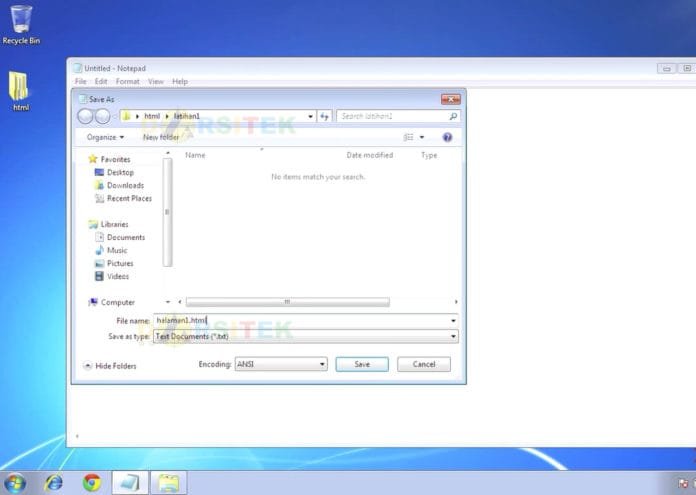 Belajar HTML Dasar Bagian 2, Membuat Hello World - Asdar Id