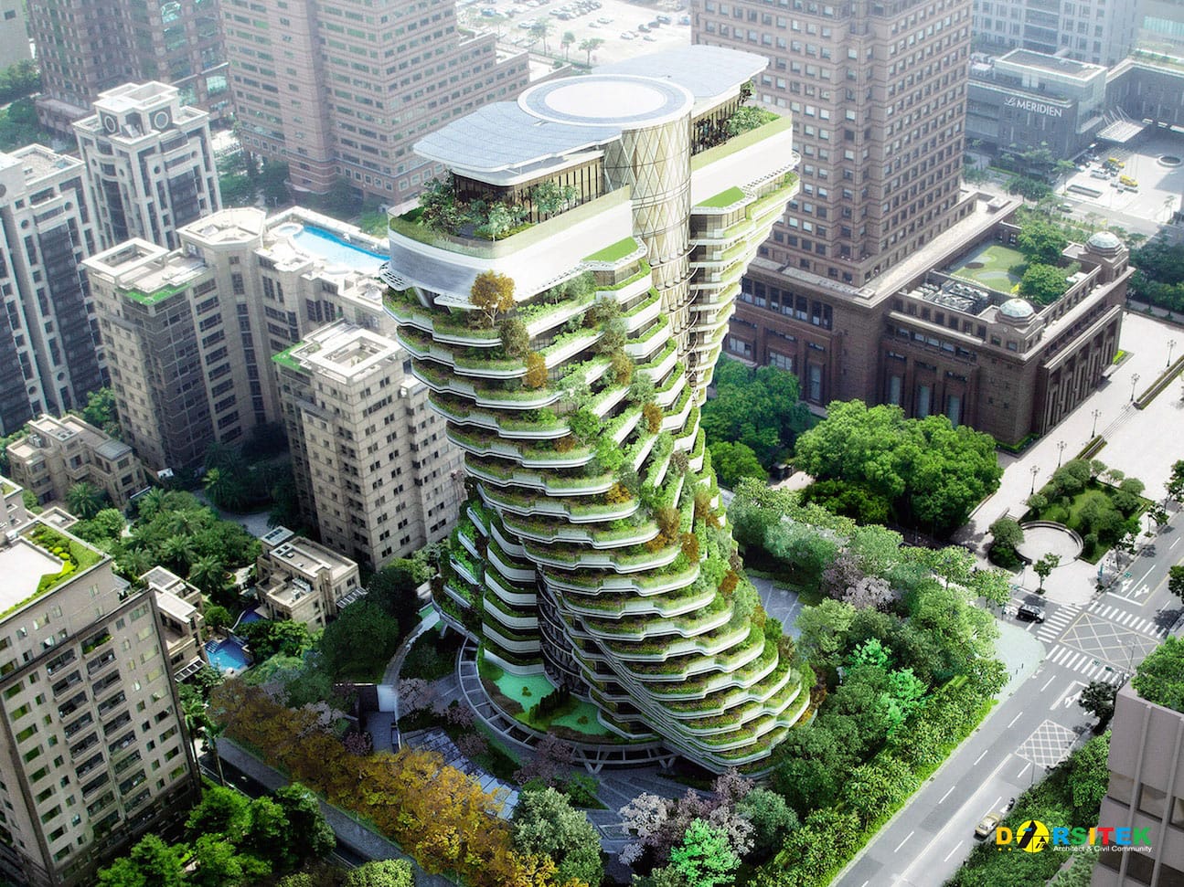 Зеленые здания. Agora Garden в Тайбэе. Башня Агора Тайбэй Тайвань. Agora Garden Tower в Тайбэе, Тайвань. Agora Garden – башня «зеленой ДНК».