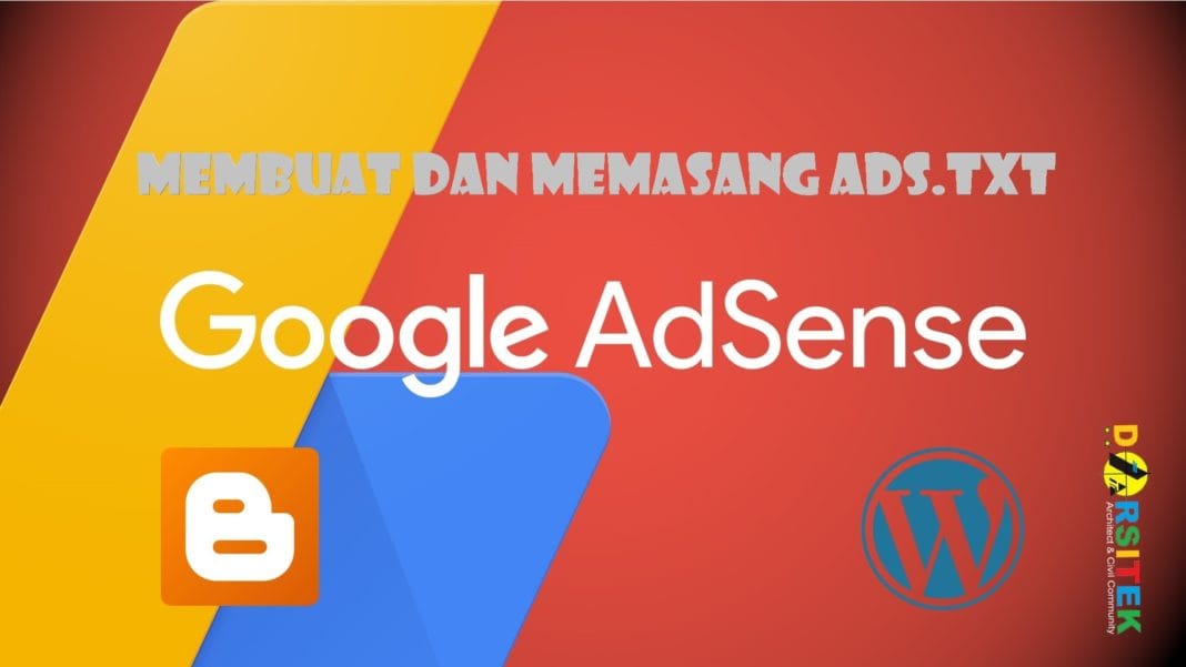 langkah memasang ads.txt adsense