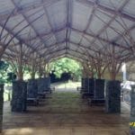 Desain Pilar-Pilar Bambu yang dibuat melingkar dan diikatkan ke Gording1