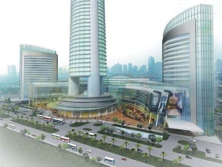 Tampak Menara Jakarta yang megah
