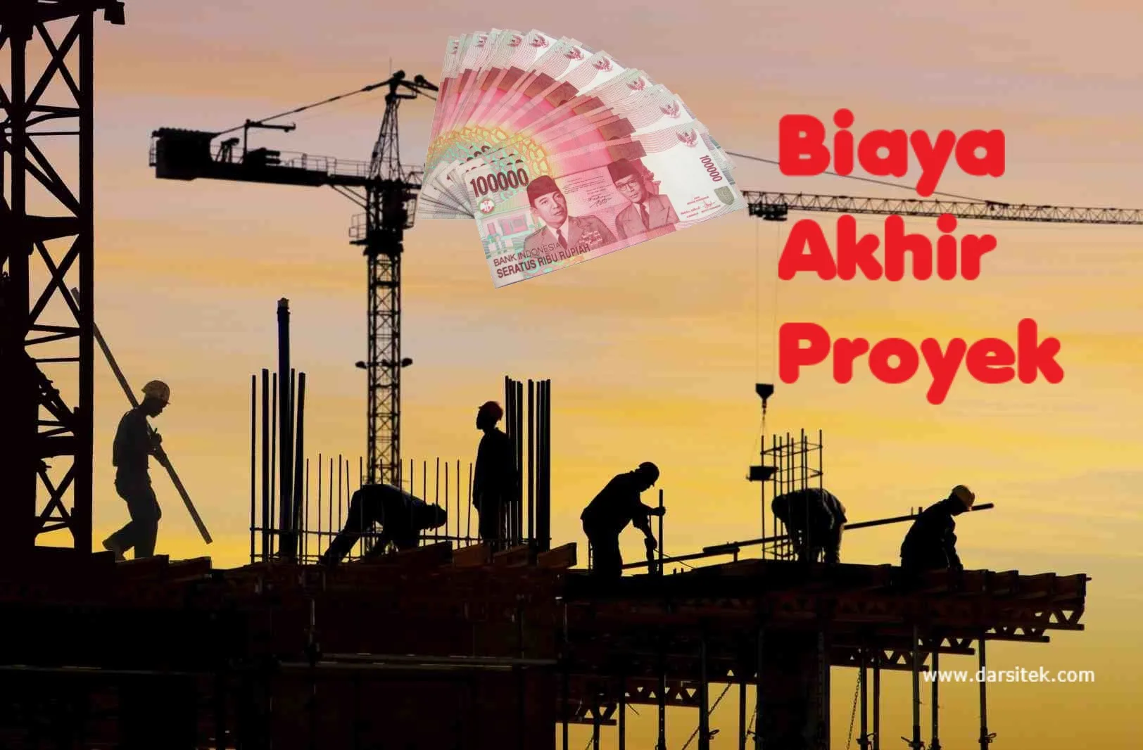 biaya akhir proyek