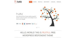 fruitful wordpress