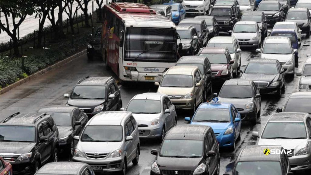 kondisi macet yang parah kondisi macet yang parah