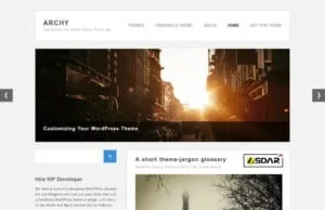 Tema WordPress Archy Responsive Gratis archy wordpress