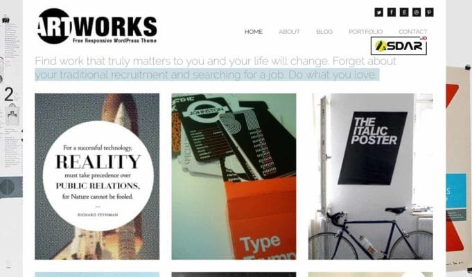 art works wordpress