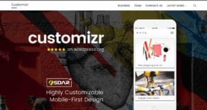 customizr wordpress