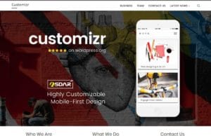 customizr wordpress