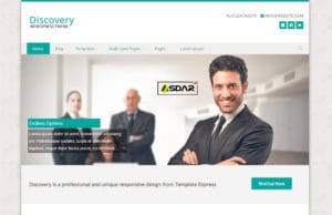 Tema WordPress Discovery Responsive Gratis discovery wordpress