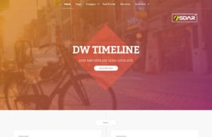 Tema WordPress DW Timeline Responsive Gratis dw timeline wordpress
