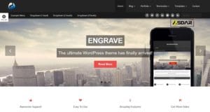 engrave lite wordpress
