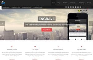 engrave lite wordpress