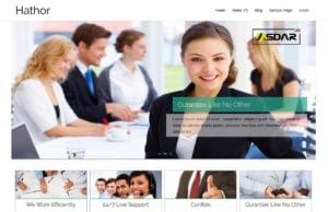 Tema WordPress Hathor Lite Responsive Gratis hathor lite wordpress