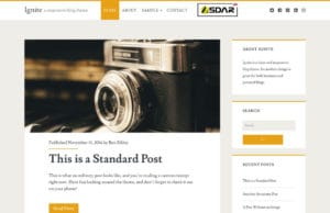 Tema WordPress Ignite Responsive Gratis ignite wordpress