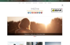 Tema WordPress Inkzine Responsive Gratis inkzine wordpress