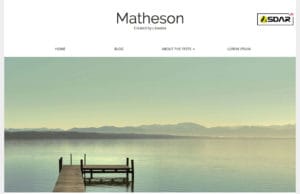 Tema WordPress Matheson Responsive Gratis matheson wordpress