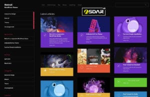 Tema WordPress Metro CreativeX Responsive Gratis metro creativex wordpress
