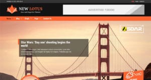 new lotus wordpress