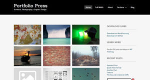 portfolio press wordpress