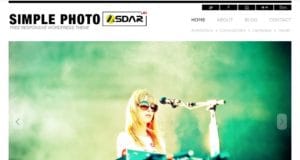 simple photo wordpress