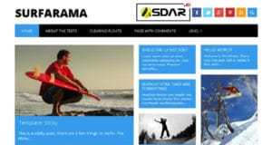 surfarama wordpress