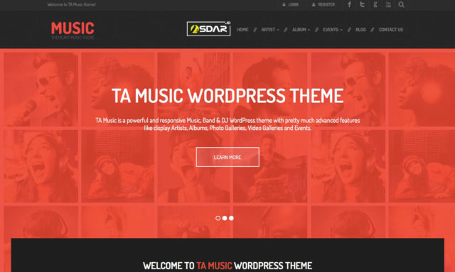 ta music wordpress