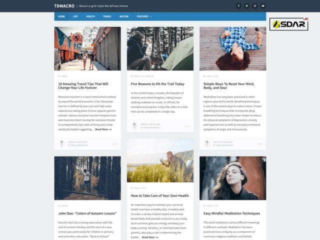 tdmacro wordpress