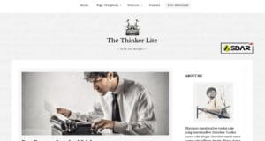 the thinker lite wordpress