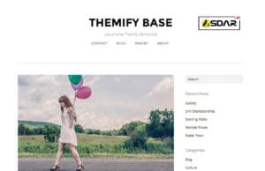 themify base wordpress