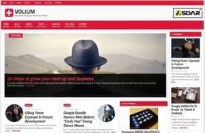 Tema WordPress Volium Responsive Gratis volium wordpress