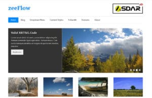 Tema WordPress ZeeFlow Responsive Gratis zeeflow wordpress