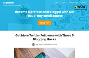 Tema WordPress Drop Responsive Gratis drop wordpress