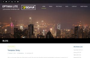 Tema WordPress Eptima Responsive Gratis eptima wordpress