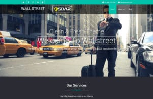 Tema WordPress Wallstreet Responsive Gratis wallstreet wordpress