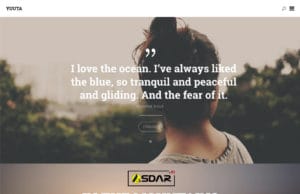 Tema WordPress Yuuta Responsive Gratis yuuta wordpress