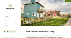 amalie lite wordpress