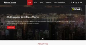 avocation wordpress