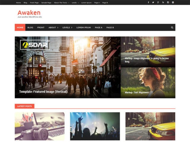 awaken wordpress