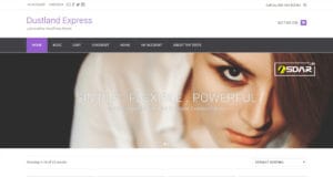 dustland express wordpress