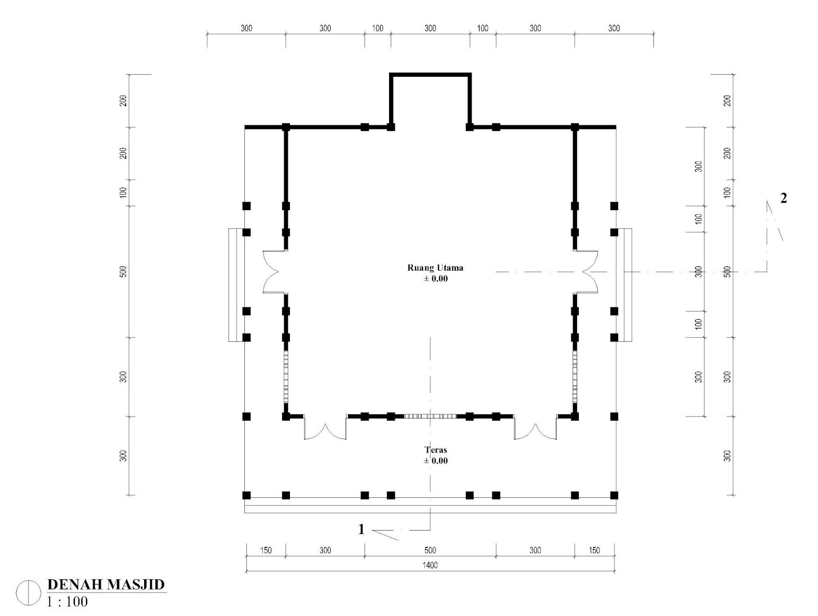 Ukuran Pintu Rumah Autocad - Soalan ay