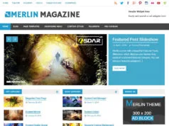 Tema WordPress Merlin Responsive Gratis merlin wordpress