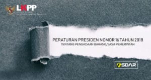 perpres no 16 thn 2018