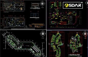 gambar rumah sakit format autocad