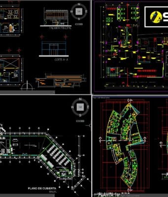 gambar rumah sakit format autocad