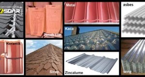 jenis atap dan kelebihan kekurangannya