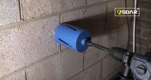 pengambilan benda uji inti beton