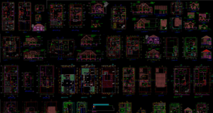 kumpulan gambar rumah autocad